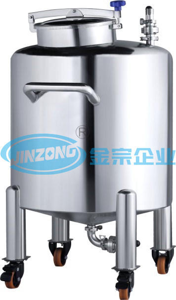 100L - 2000L Vacuum Stainless Steel Inactivation Tank Sterile Storage Tank