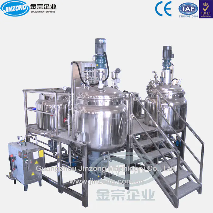 Vacuum Homogenizer Emulsifying Mixing Machine Ointment Mixer