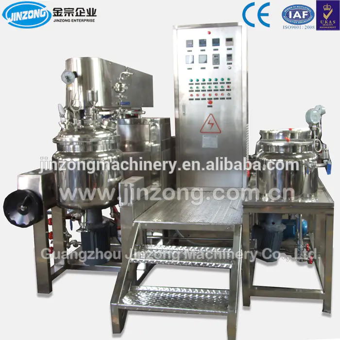 Vacuum Homogenizer Emulsifying Mixing Machine Ointment Mixer
