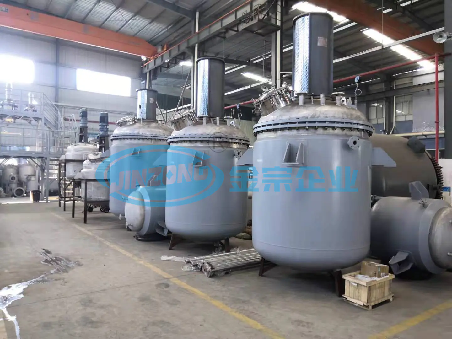 Active Pharmaceutical Ingredients Manufacturing Process Vessels SS316L Mixing Tank