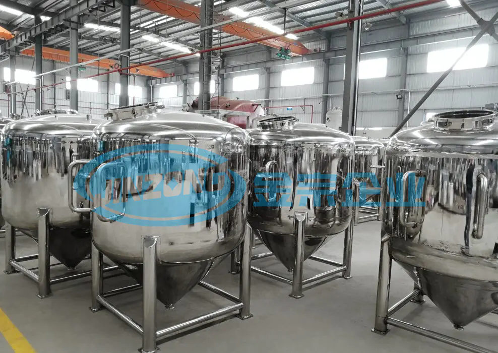Active Pharmaceutical Ingredients Manufacturing Process Vessels SS316L Mixing Tank