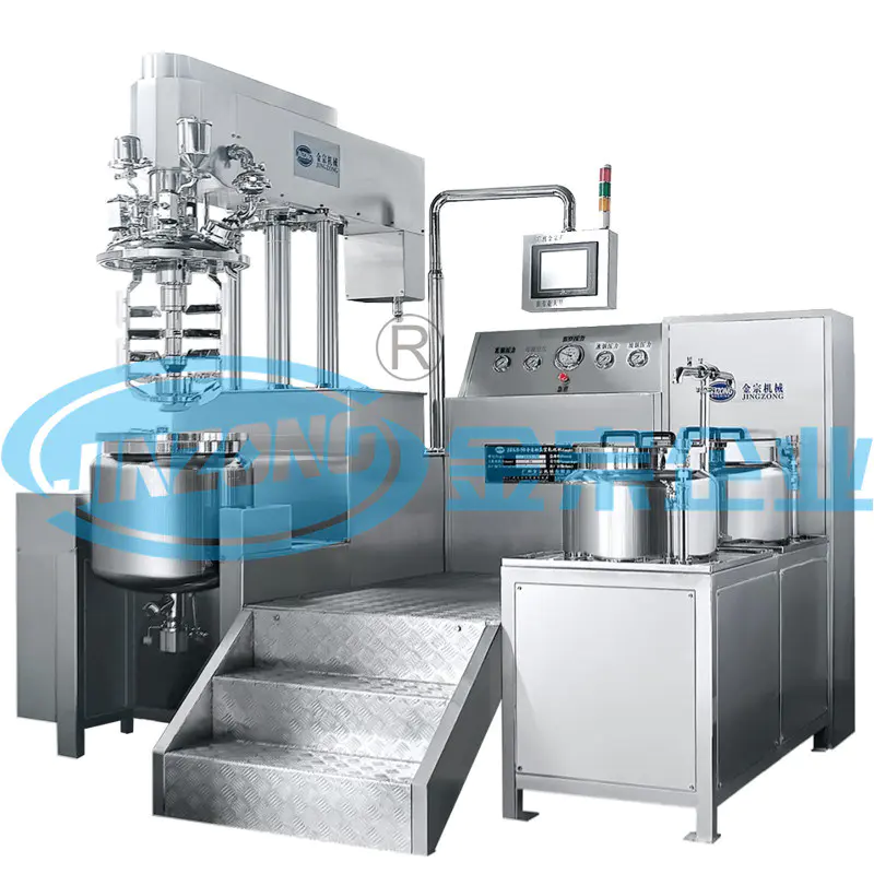 50 Liter to 6000L Vacuum Emulsifying Mixing Tanks for Paste Ointment Making Process