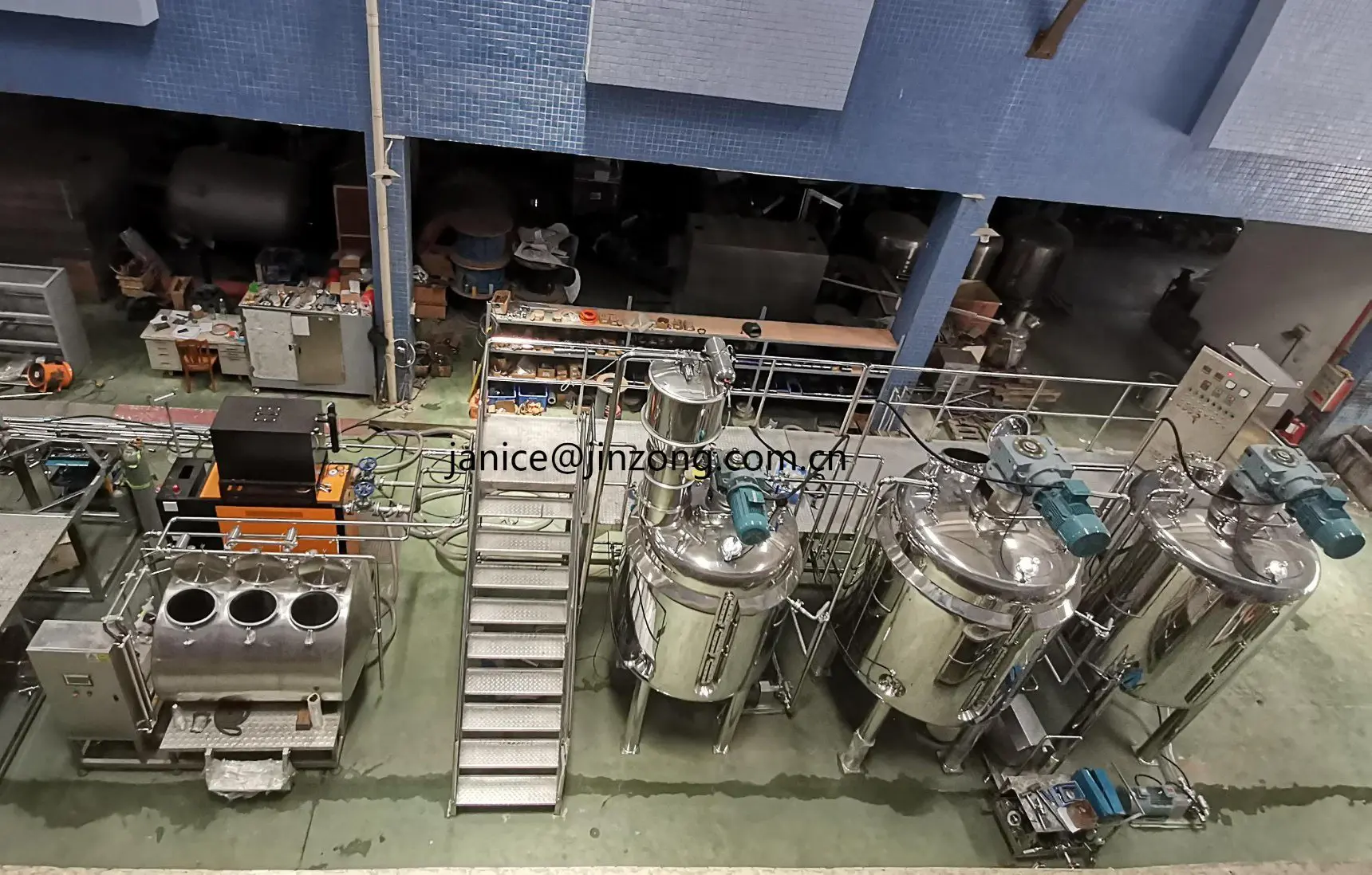 Production Line of Injection Solution Glucose Injection Mixer Compound Amino Acid Injection