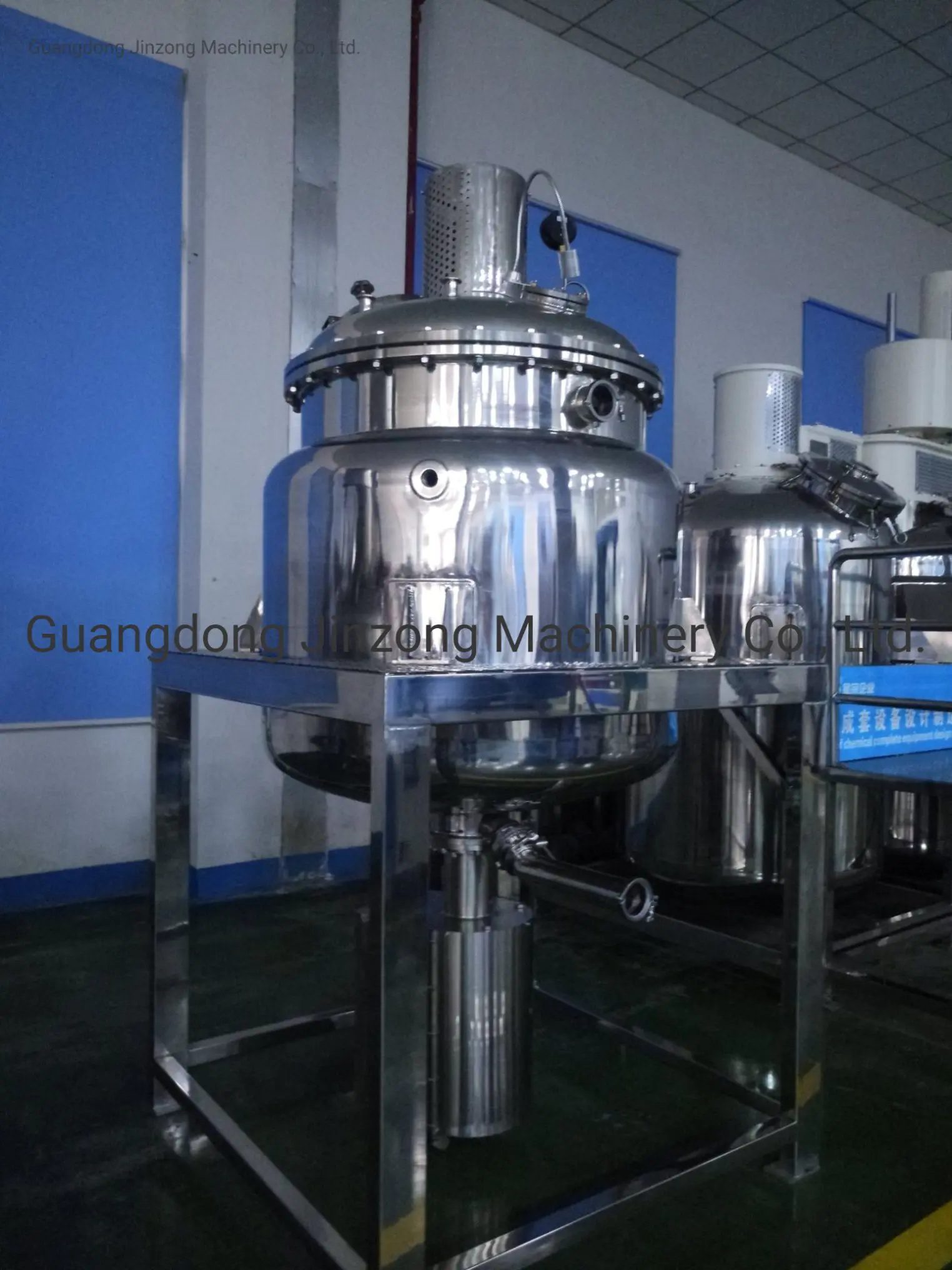 Heat-Transfer Conduction Oil Pharmaceutical Reactor 50-10000 Liter