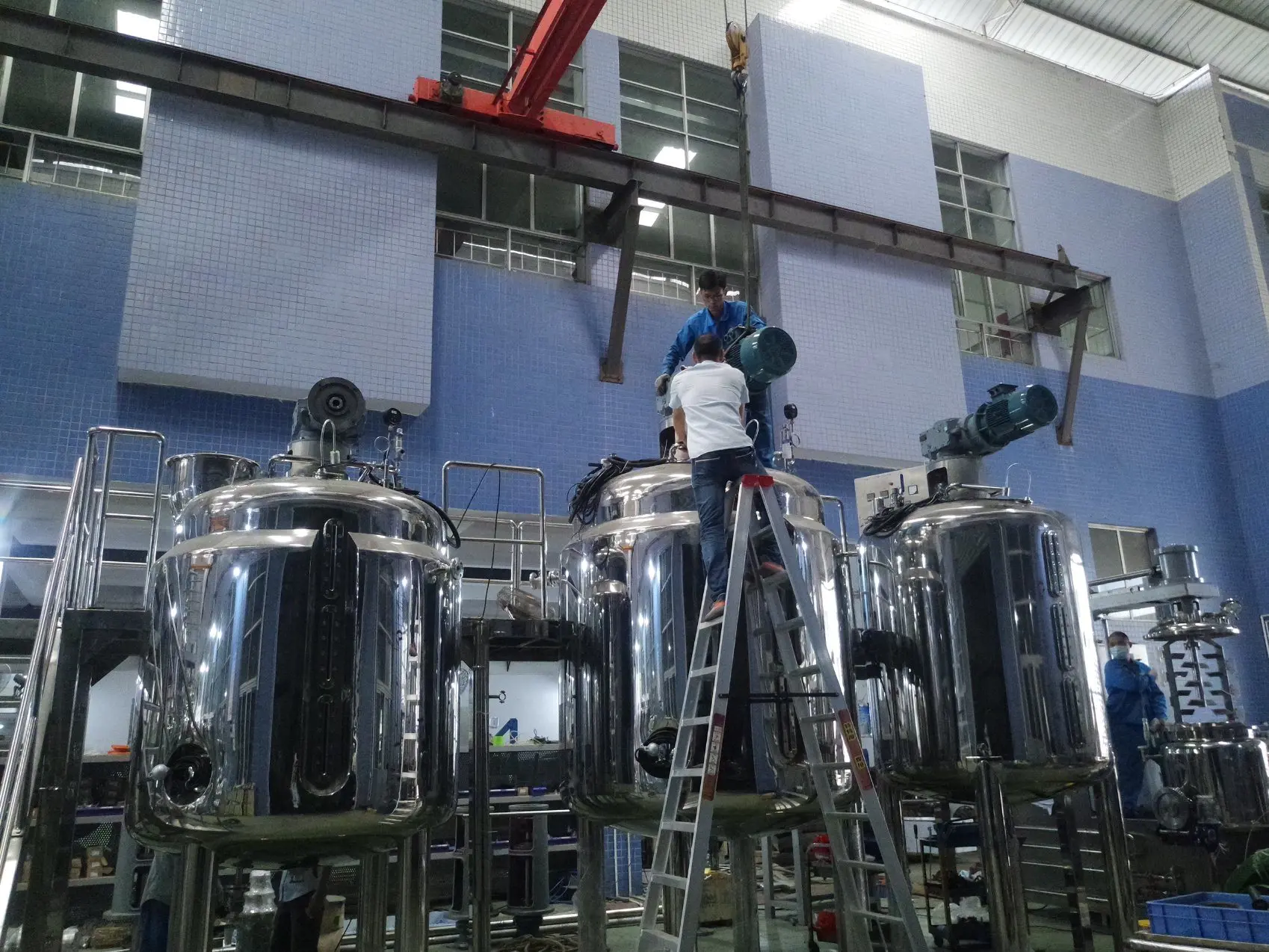 Stainless Steel Reactor for Food, Food Additive and Feed Additive