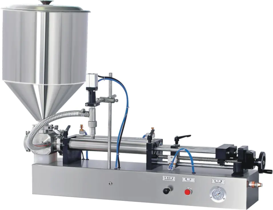 Paste Liquid Filling Machine for Cups Bottles or Others
