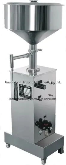 Semi Automatic Ration System Paste Filling Machine with Mixer for Chilli Tomato Sesame Mayonnaise Salad