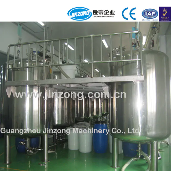 Jinzong Machinery 2000 Litre Stainless Steel Storage Tank