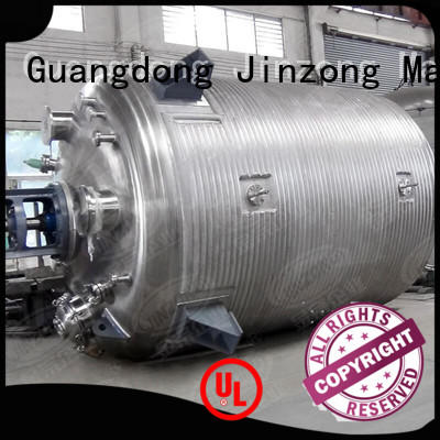 Jinzong Machinery anticorrosion glass-lined reactor Chinese for reflux