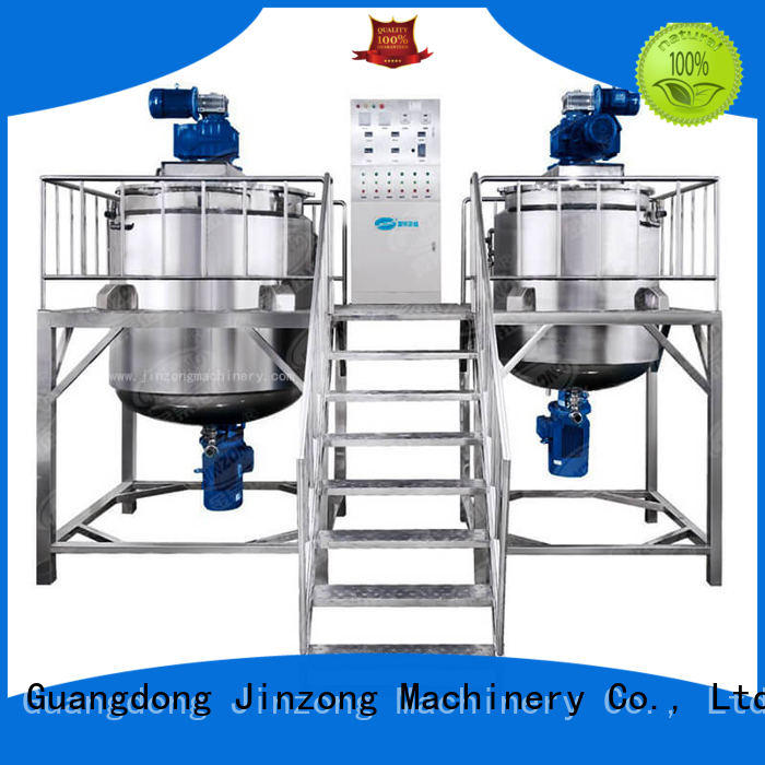 Jinzong Machinery practical Cosmetic cream homogenizer factory for paint and ink