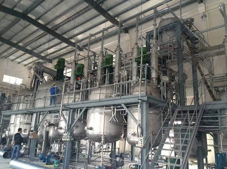 Jinzong Machinery technical pilot reactor online for distillation