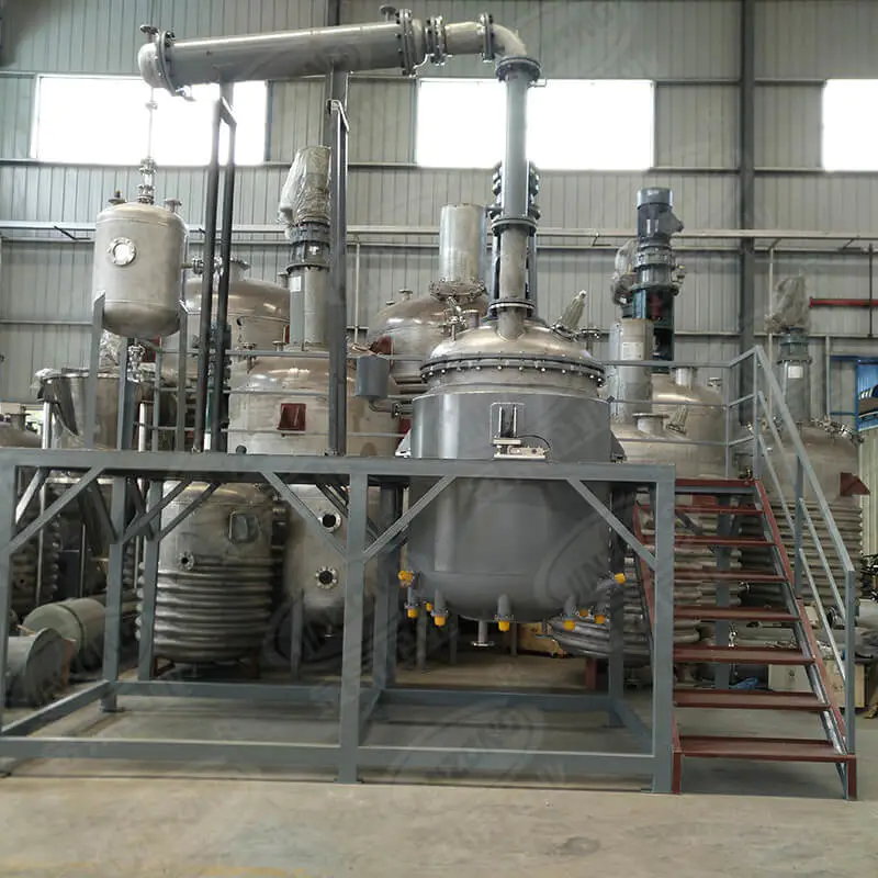 Electrical heating Reactor steam heating reactor emulsion reactor