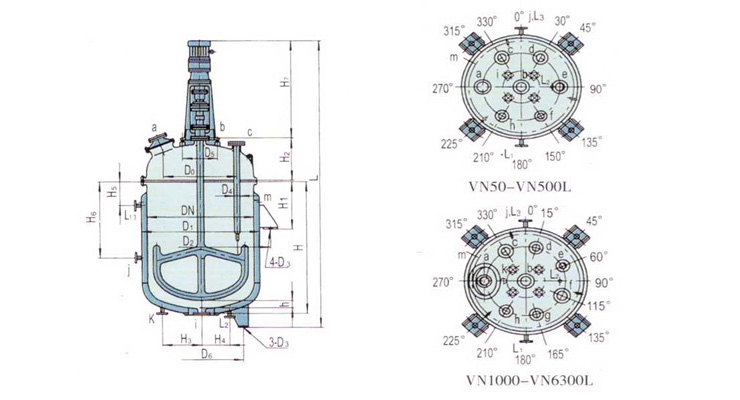 professional high viscosity reactor carbon factory for reaction-1