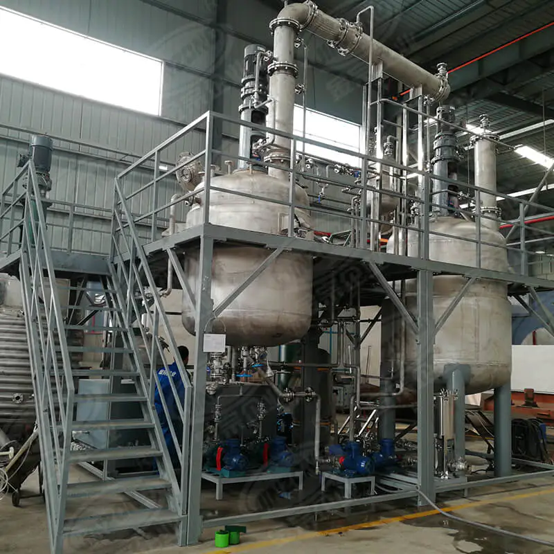 stainless steel resin reactor on sale for The construction industry