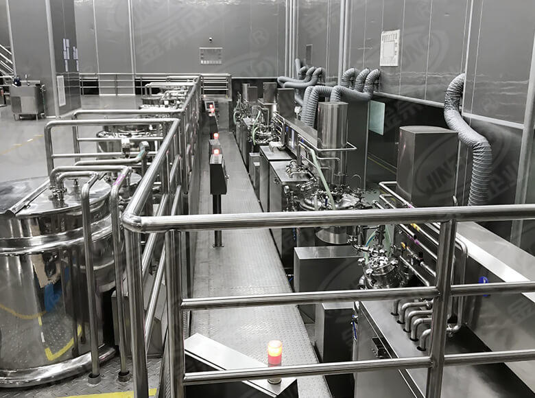 Jinzong Machinery machine cream filling machine wholesale for petrochemical industry