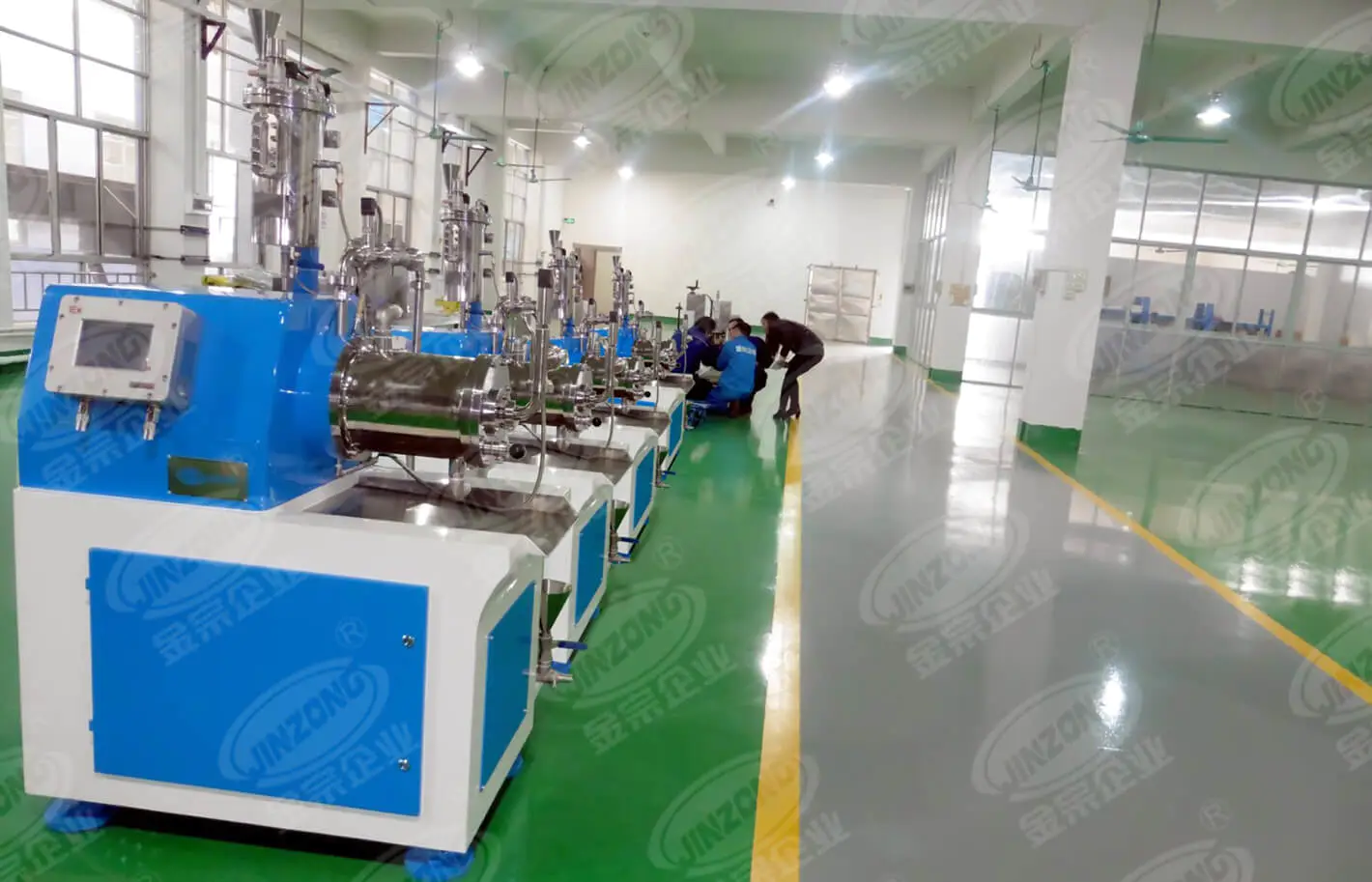 Jinzong Machinery anti-corrosion powder mixer machine high speed