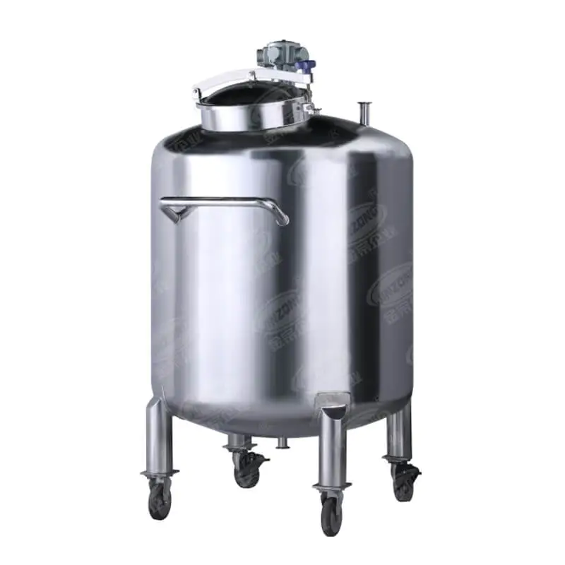 Stainless Steel Storage Tank used in dairy engineering