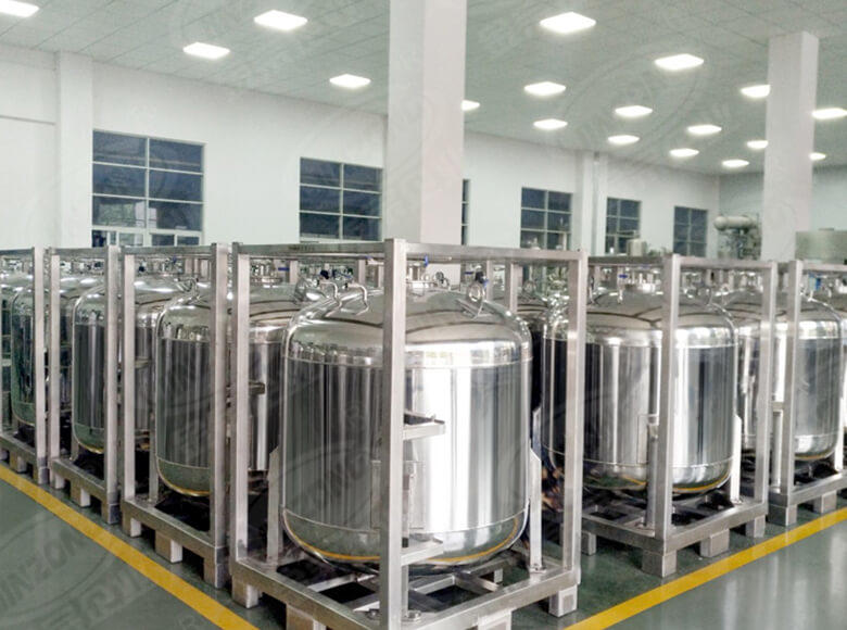 Jinzong Machinery mask stainless steel mixing tank factory for nanometer materials