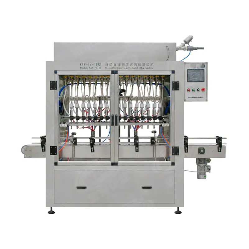 Automatic liquid and cream filling machine