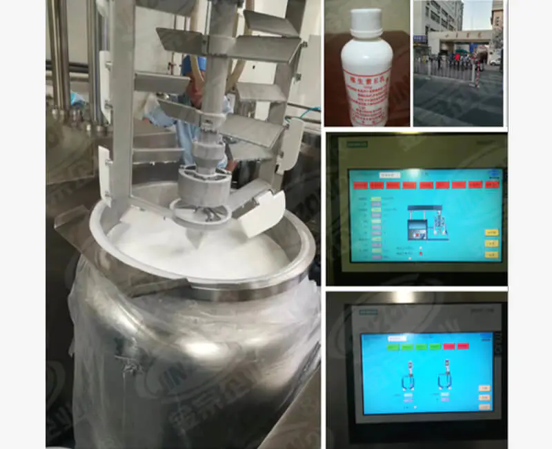 Automatic control of paste making equipment