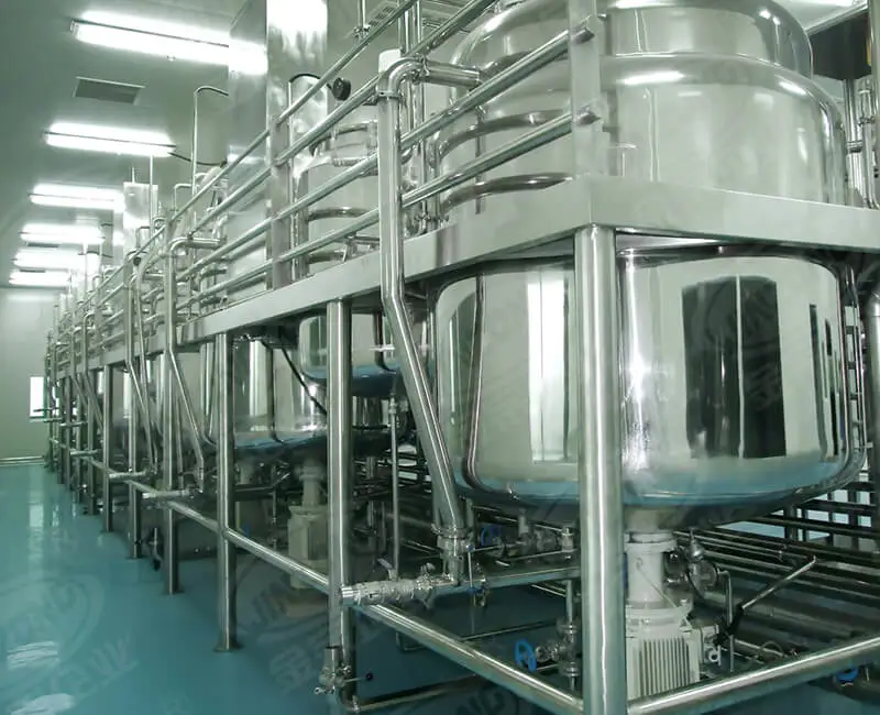 Skin cleaning products making machine