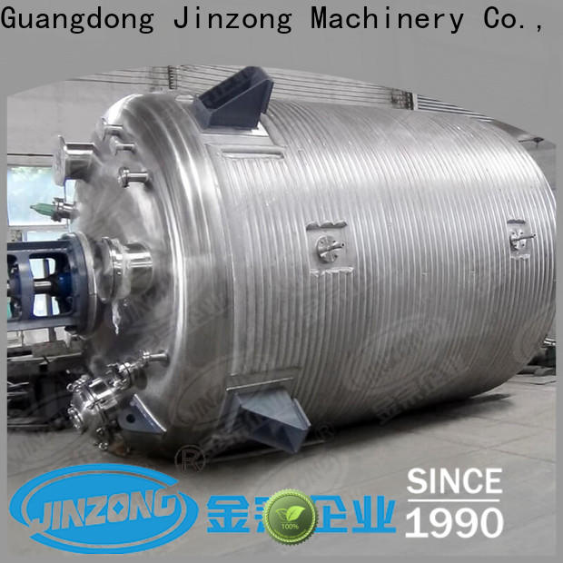 Jinzong Machinery lifting jacketed reactor suppliers