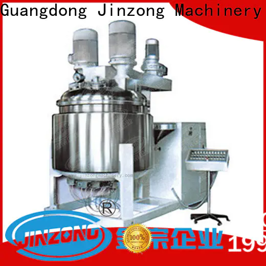Jinzong Machinery practical cosmetic cream manufacturing equipment supply for nanometer materials