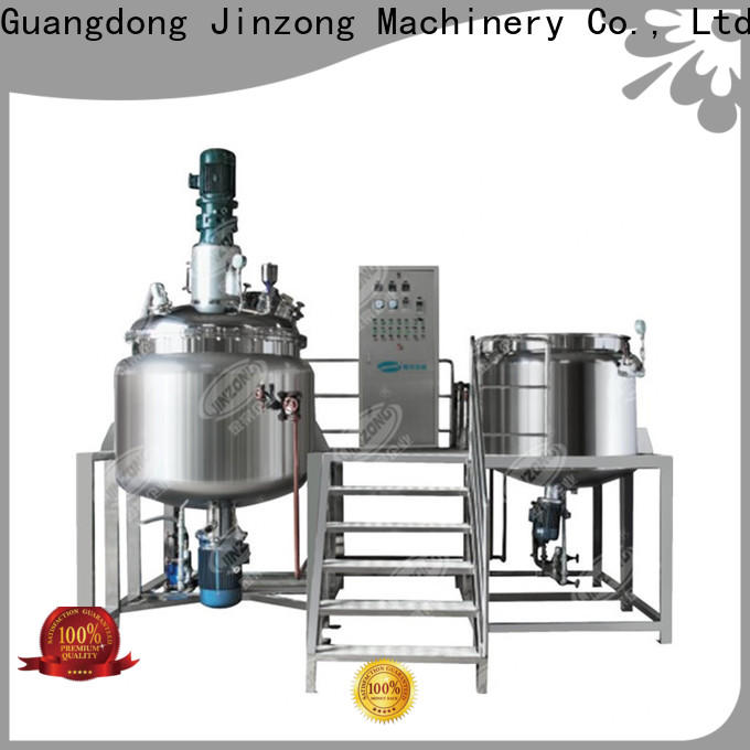 Jinzong Machinery yga Mayonnaise manufacturing plant factory for reaction