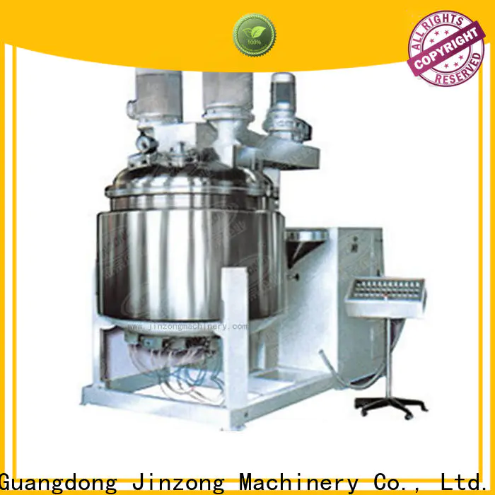Jinzong Machinery latest mix tank supply for food industry
