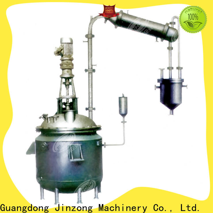 Jinzong Machinery high-quality pharmaceutical concentration machine supply for reflux