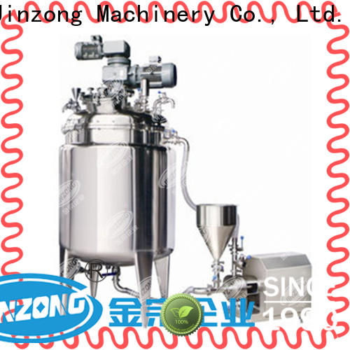 Jinzong Machinery accurate Pasteurizer company for reaction
