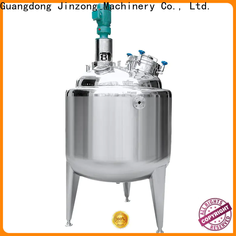 Jinzong Machinery jr evatoration concentrator manufacturers for reaction