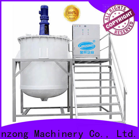 Jinzong Machinery liquid cosmetic cream making machine manufacturers for nanometer materials
