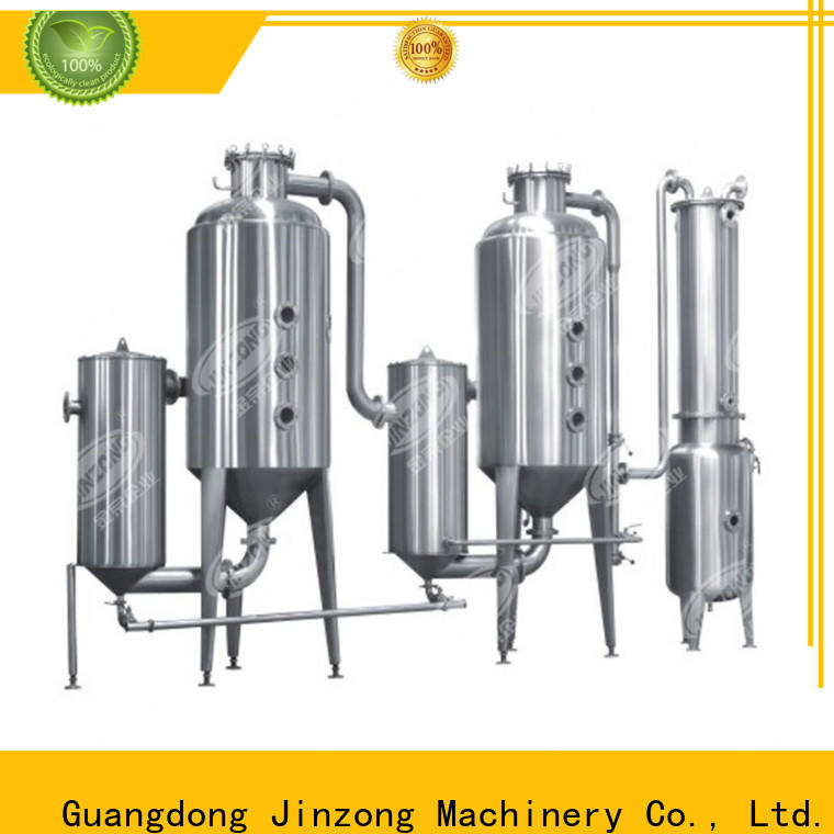 Jinzong Machinery wholesale distillation evaporator supply for pharmaceutical