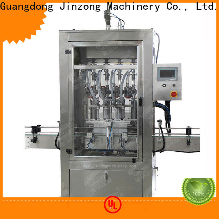 Jinzong Machinery storage cosmetic filling machine suppliers for nanometer materials