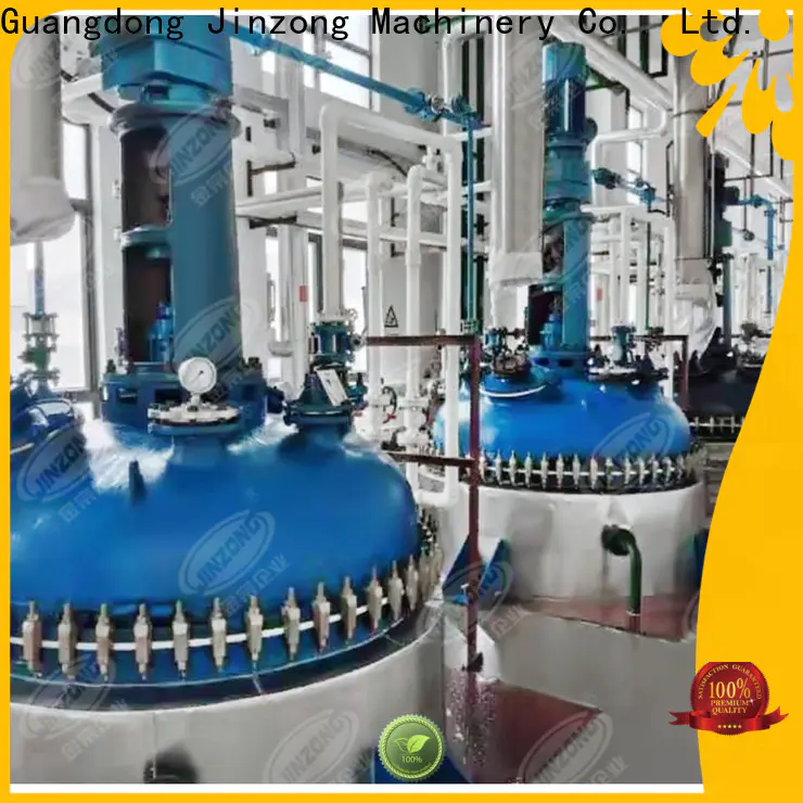 Jinzong Machinery good quality preparation of pharmaceutical process online for reflux