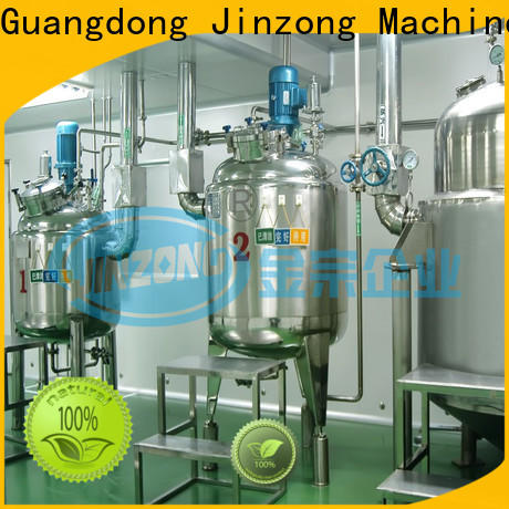 Jinzong Machinery jr pharmaceutical large infusion preparation machine system suppliers for food industries