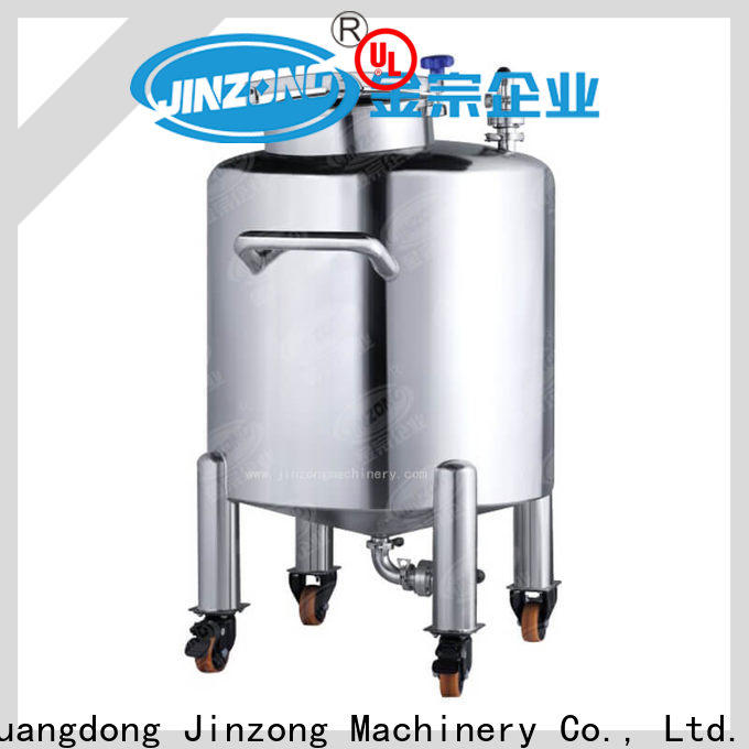 Jinzong Machinery wholesale stainless steel tank supply for petrochemical industry