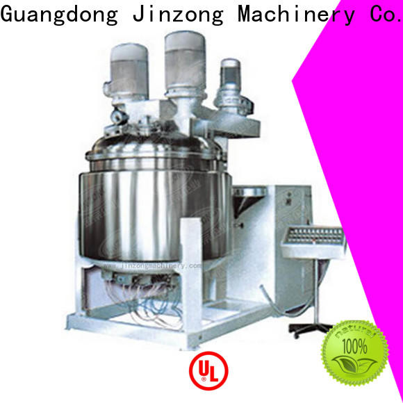 Jinzong Machinery washing cosmetic making machine supply for food industry