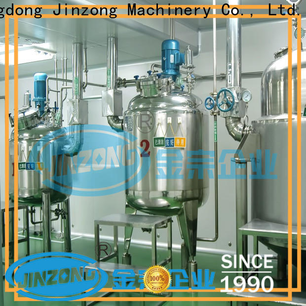 Jinzong Machinery multi function pharmaceutical excipients manufacturing machine company for reflux