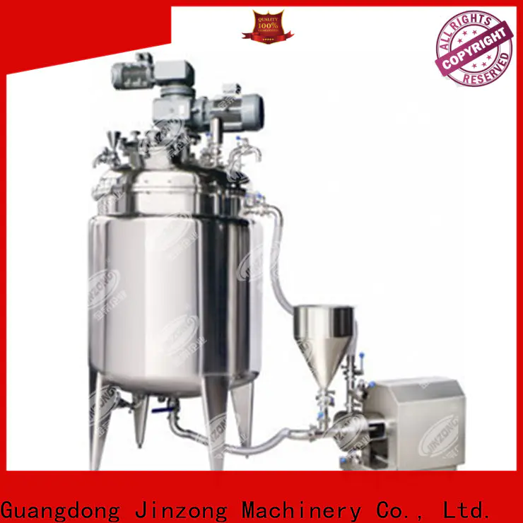 Jinzong Machinery multi function pilot reactor company for reflux