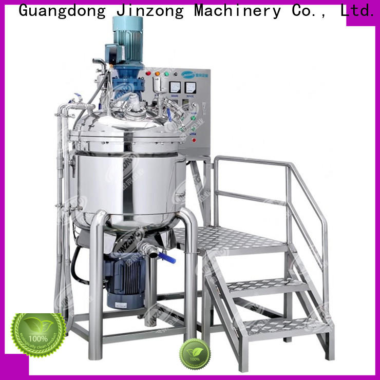 Jinzong Machinery high-quality vacuum homogenizing mixing tank for business for pharmaceutical
