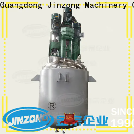 Jinzong Machinery resin stainless steel reactor manufacturers company for reaction