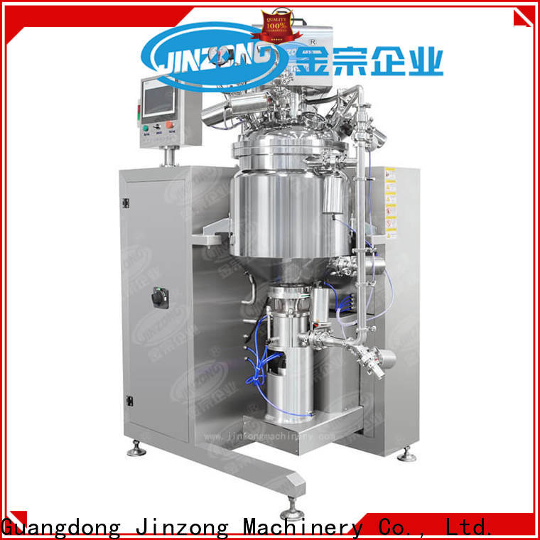 Jinzong Machinery accurate lab vacuum homogenizer supply for food industries