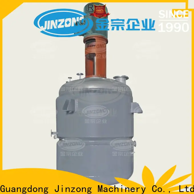 Jinzong Machinery top epoxy hardener reactor for business for chemical industry