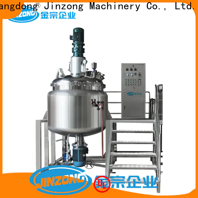Jinzong Machinery steel Resin reaction kettle factory for nanometer materials