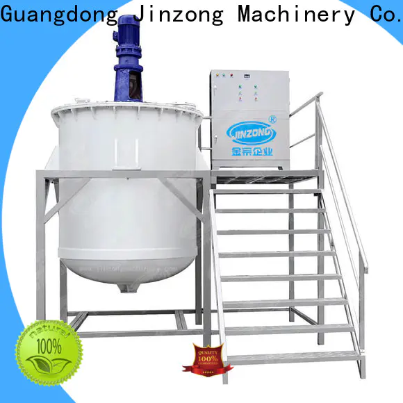 Jinzong Machinery pharmacy cone bottom poly tanks supply for nanometer materials