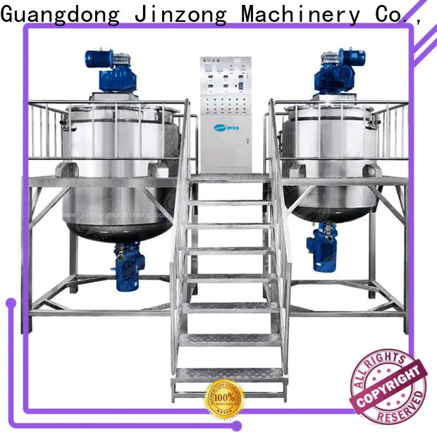 Jinzong Machinery cream dispermat mixer factory for food industry