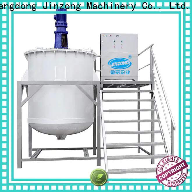 Jinzong Machinery dairy corrosion-proof mixing tank supply for food industry