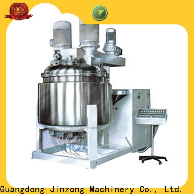 Jinzong Machinery toothpaste tank mixers agitators factory for petrochemical industry